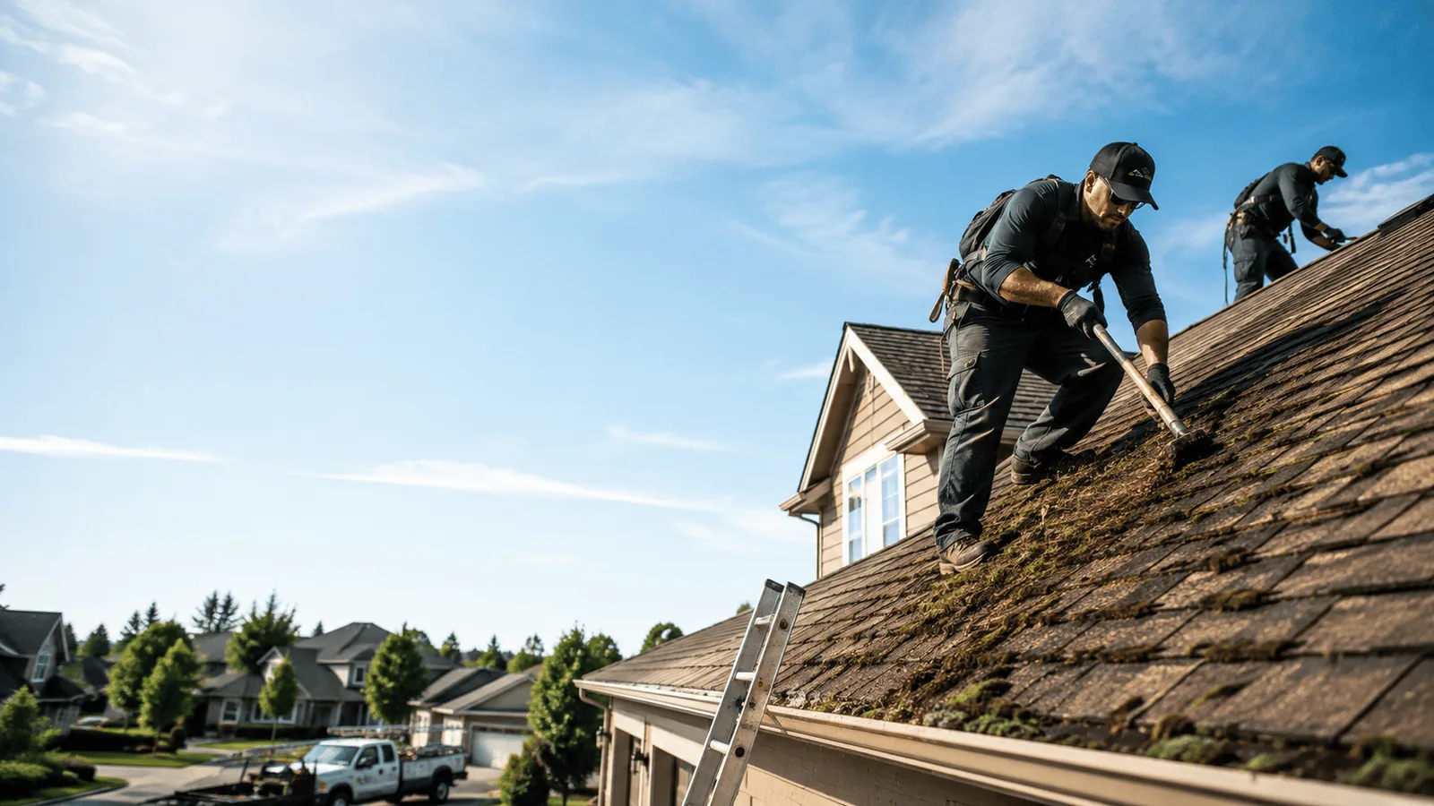 Roof Moss Removal in Dexter, GA near me
